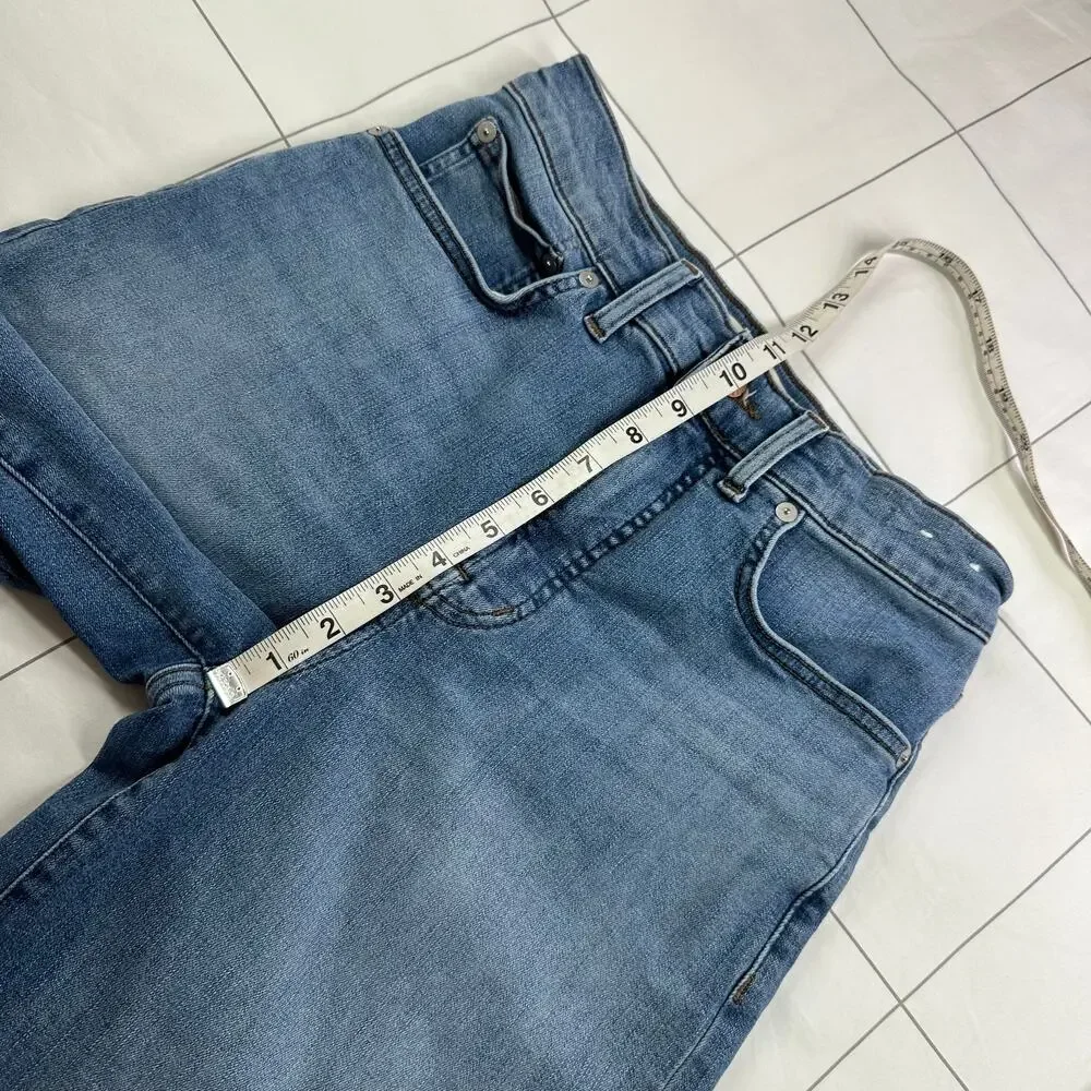 Madewell Jeans Womens 27 Blue Perfect Vintage Wide Leg Crop Medium Wash Denim